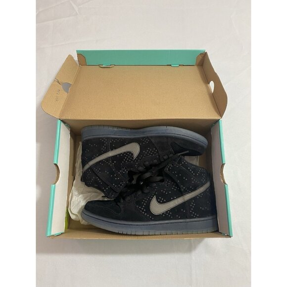 Pre-Owned Mens Size 9 - Nike SB Dunk Premium High Flash SB 806333 001 main image 9